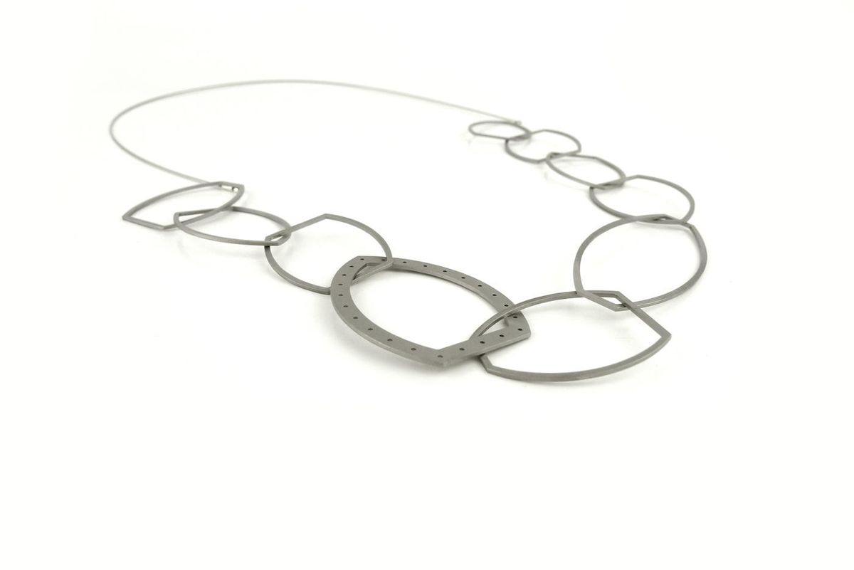 Line Planes II Neckpiece