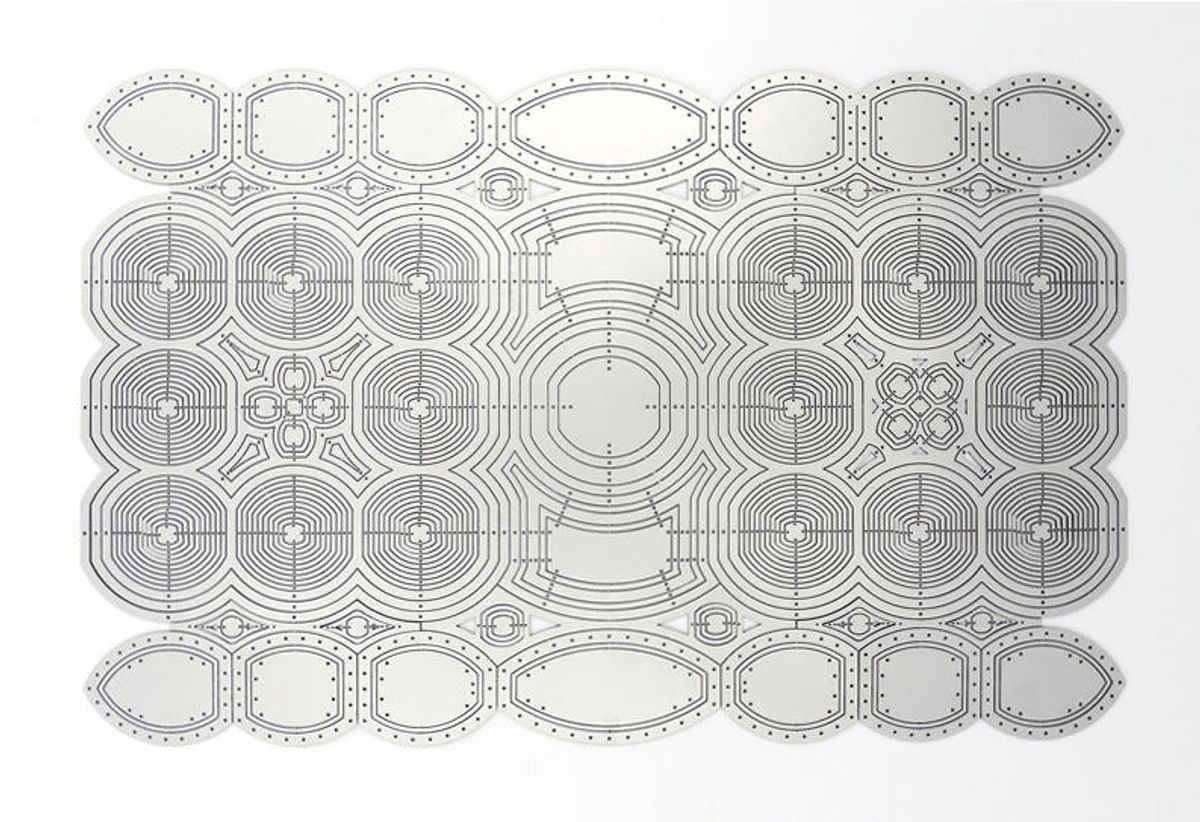 Untitled (Pattern in Metal IV) — image 2 of 2