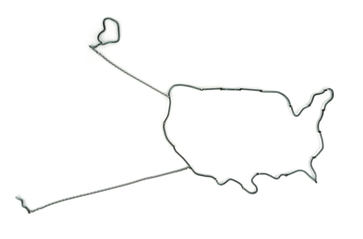 Coat Hanger Series: America — image 1 of 8