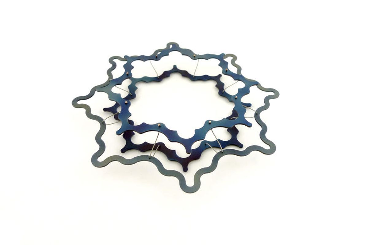 Mottled Blue Star