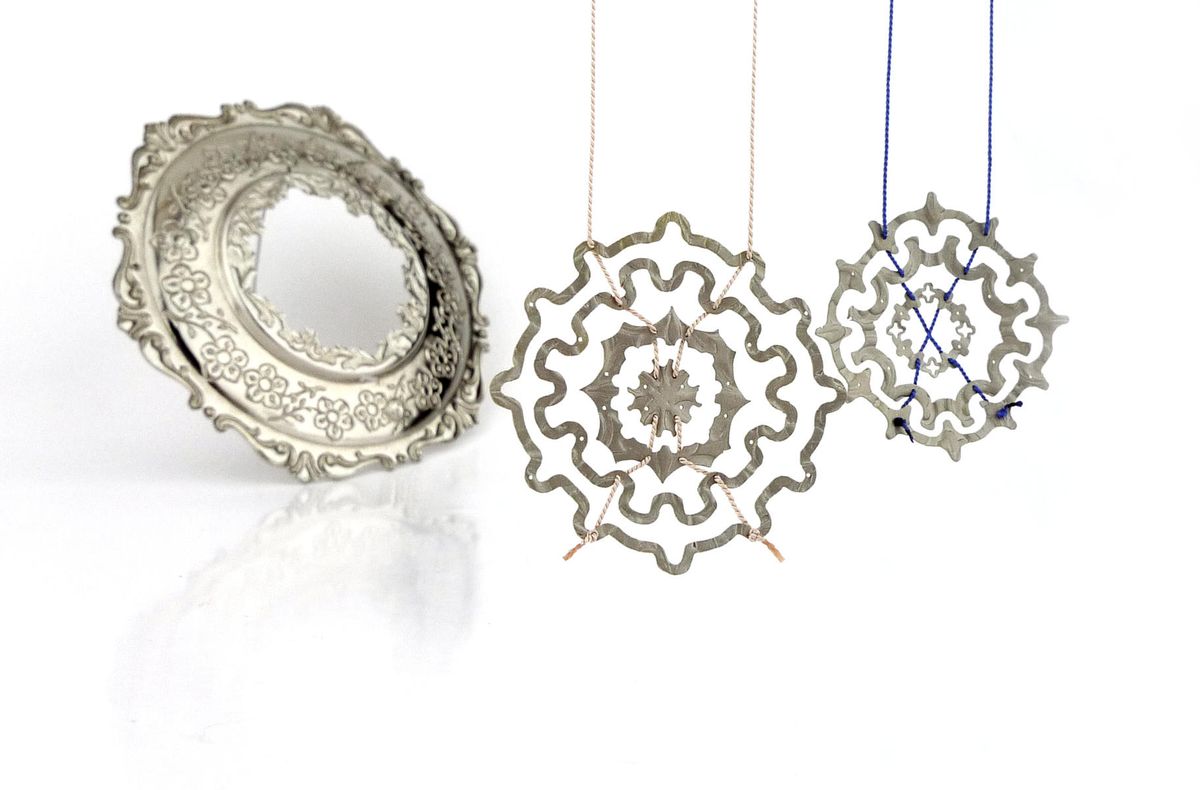 Planar Radial Pattern - coaster I