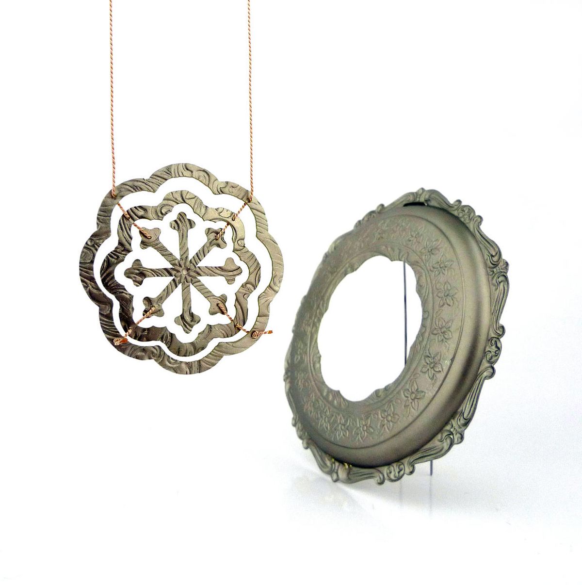 Planar Radial Pattern - coaster II — image 1 of 2