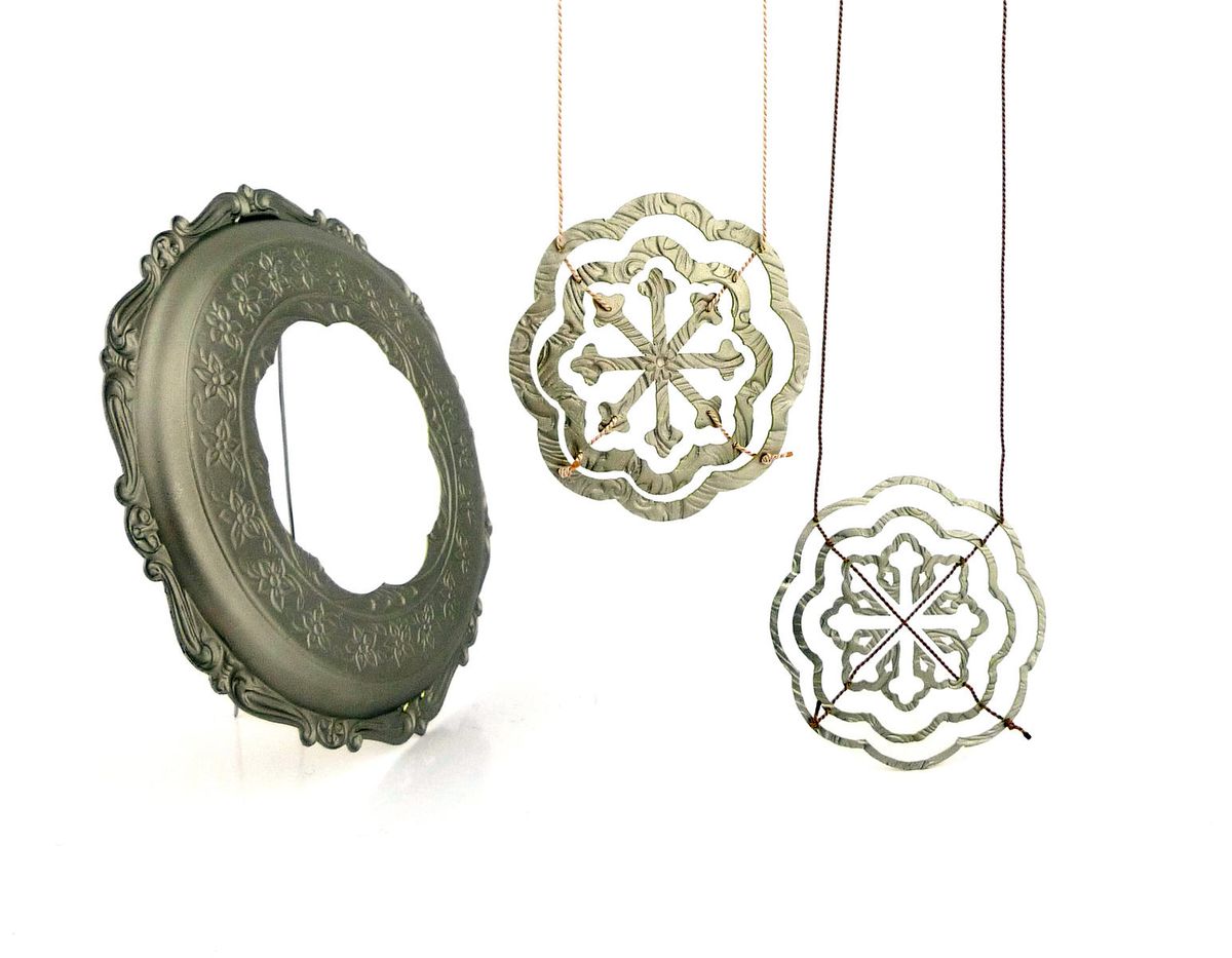 Planar Radial Pattern - coaster II — image 2 of 2