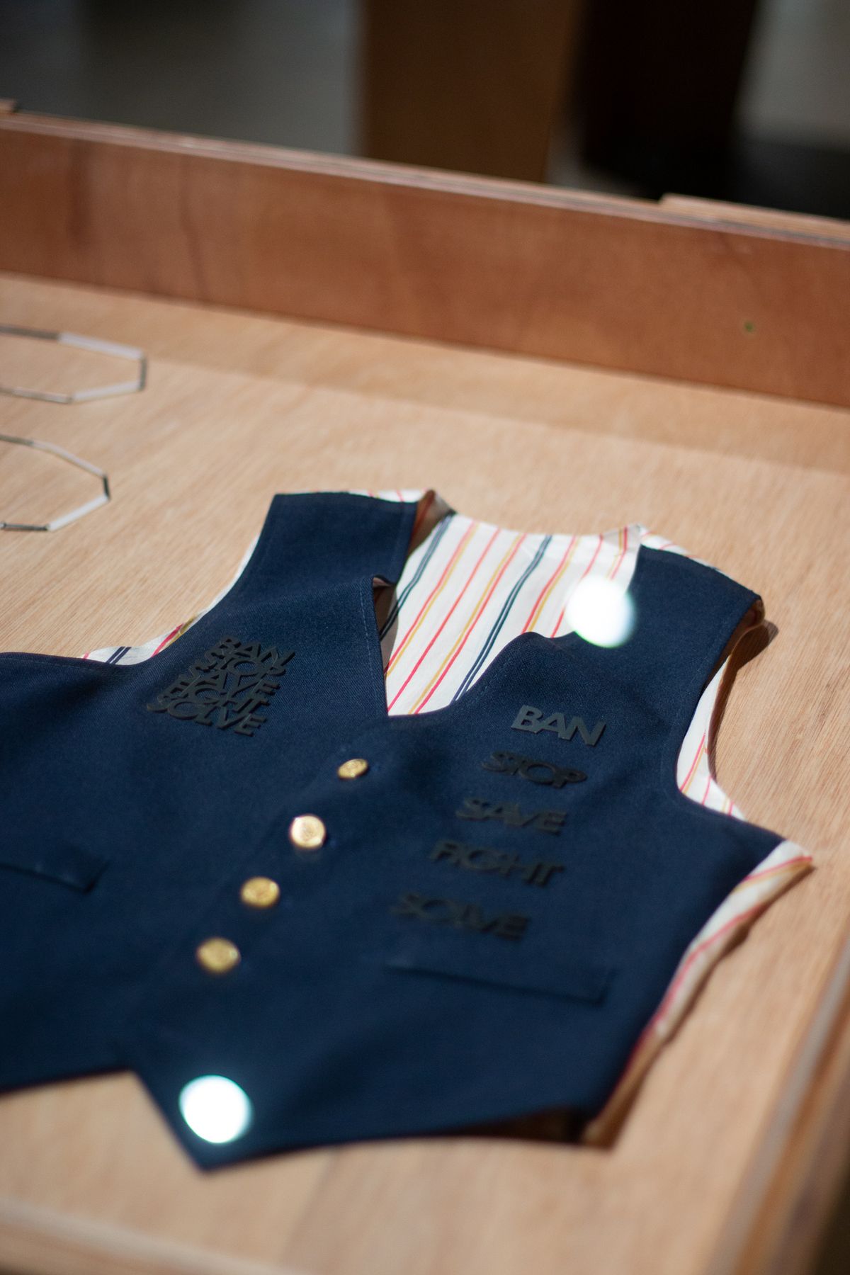 BanStopSaveFightSolve - brooch — image 4 of 4