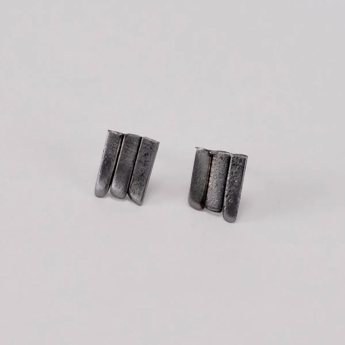 Sweeper Blade Trio End Earrings — image 1 of 5
