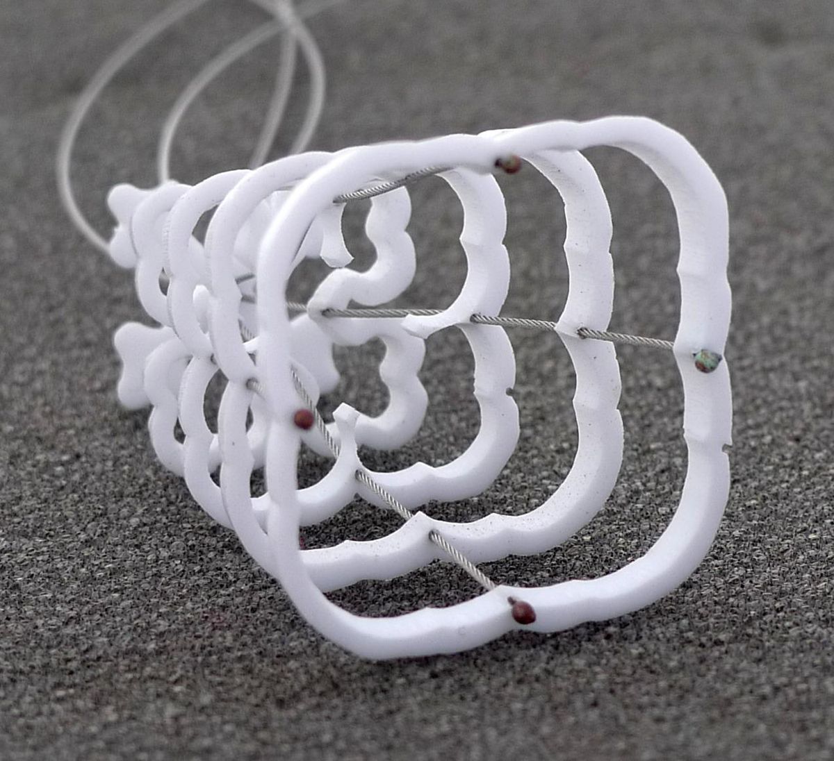 White Plane Cross - 2 Side — image 1 of 3