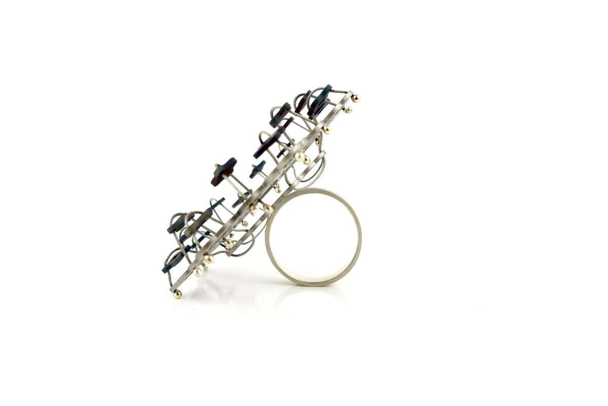 Winter Lines Ring — image 2 of 2