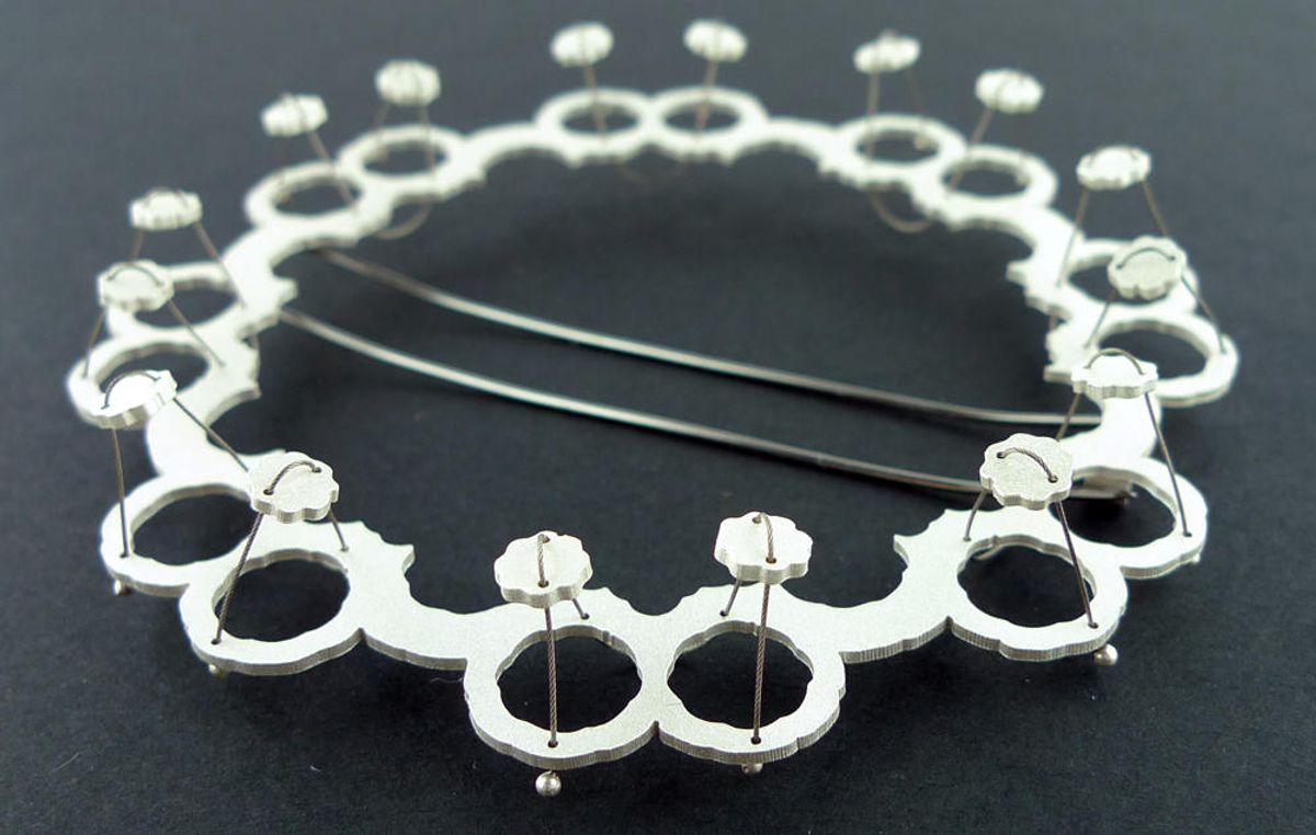Wedding Commission 2010 - Big Brooch — image 2 of 2
