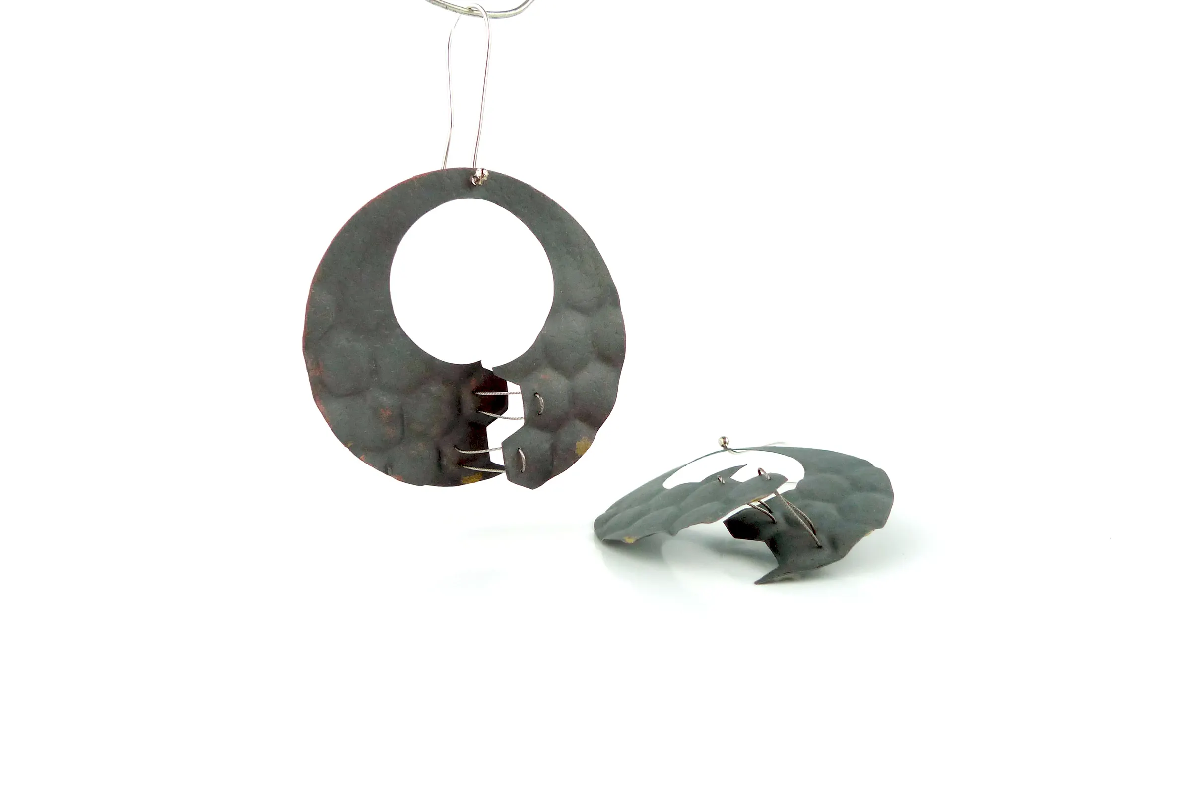 MJC 003 Steel Earrings — image 1 of 2