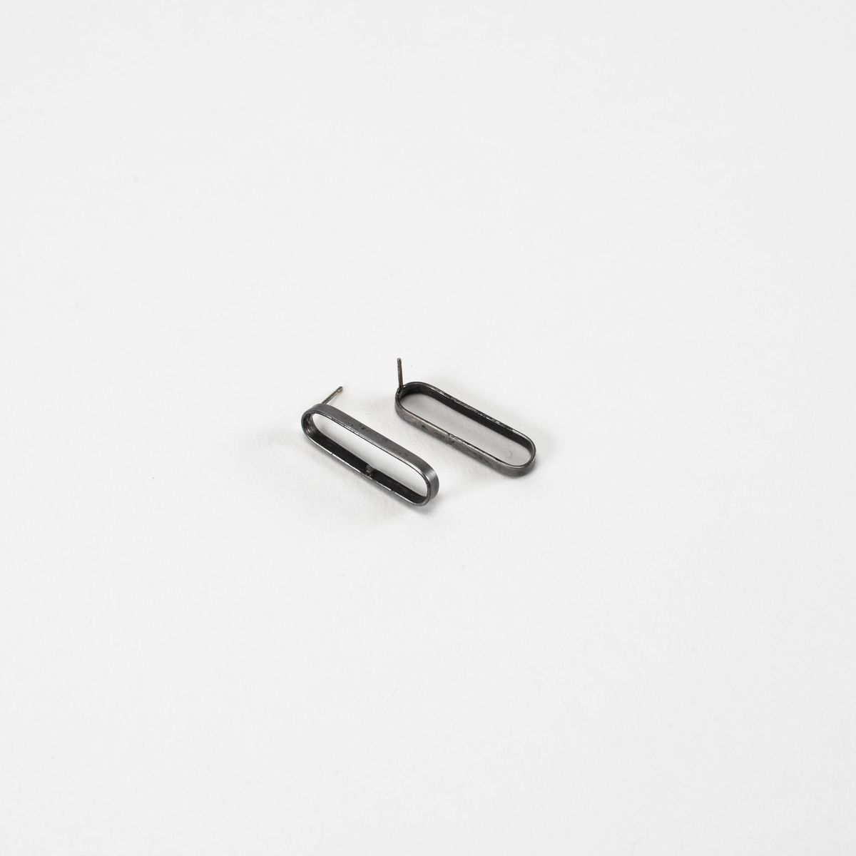 Sweeper Blade Single Link Earrings - profile — image 3 of 4