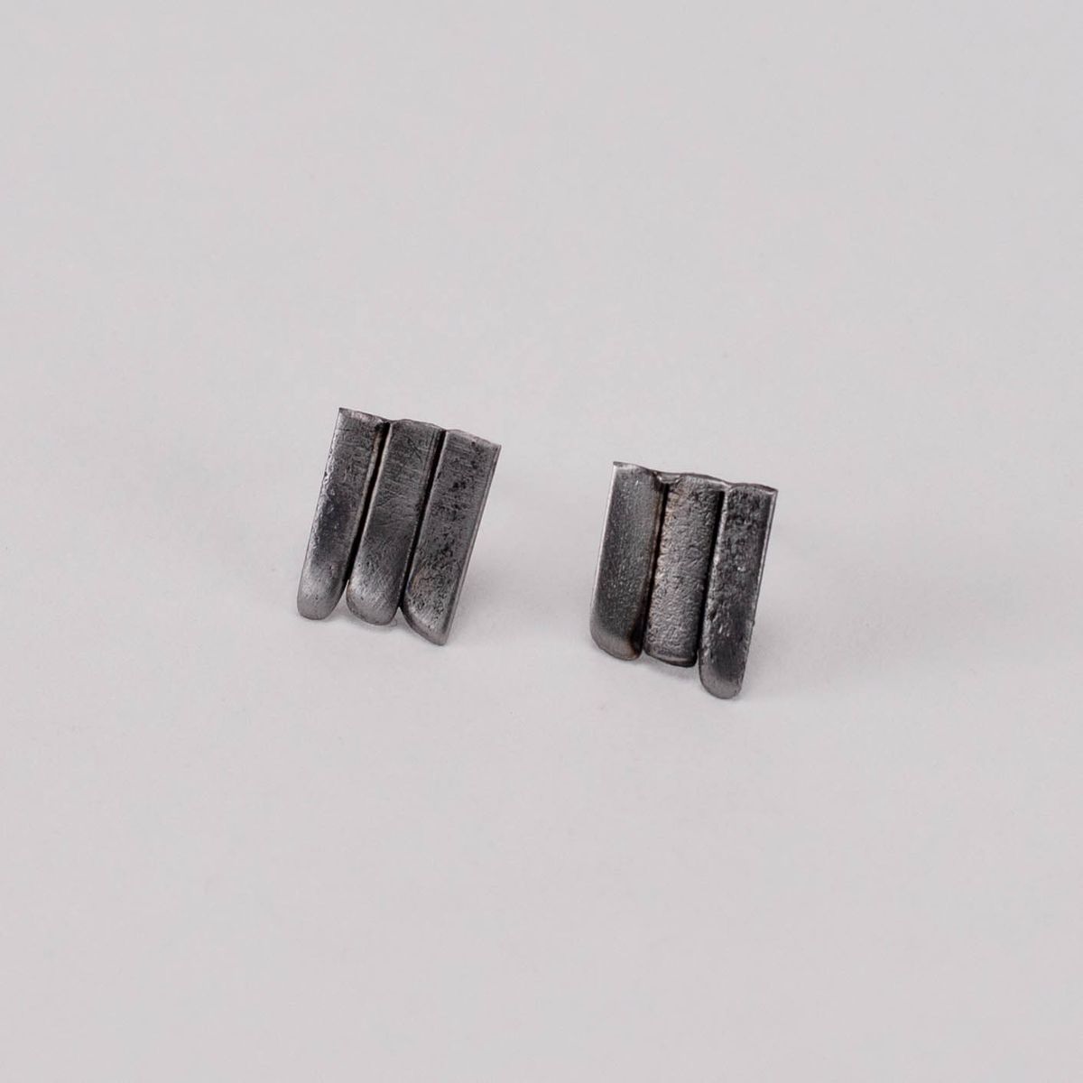 Sweeper Blade Trio End Earrings — image 1 of 5