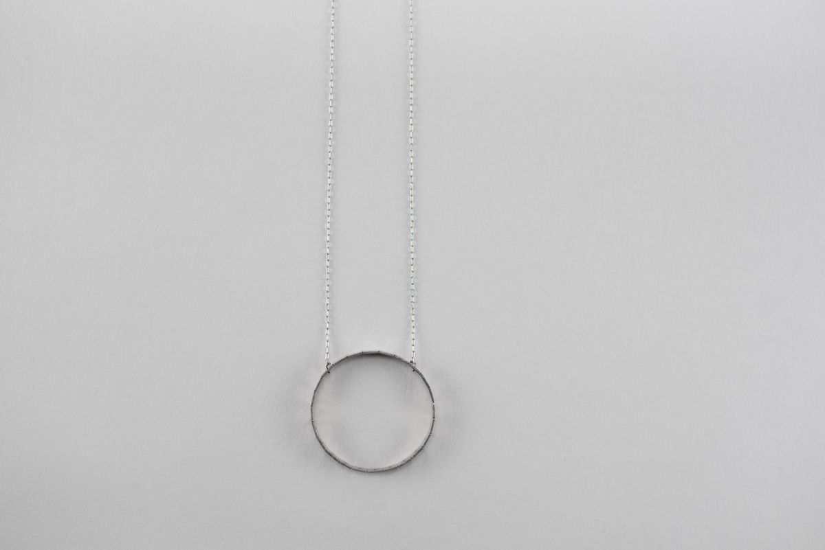 Pixel Circle Pendant