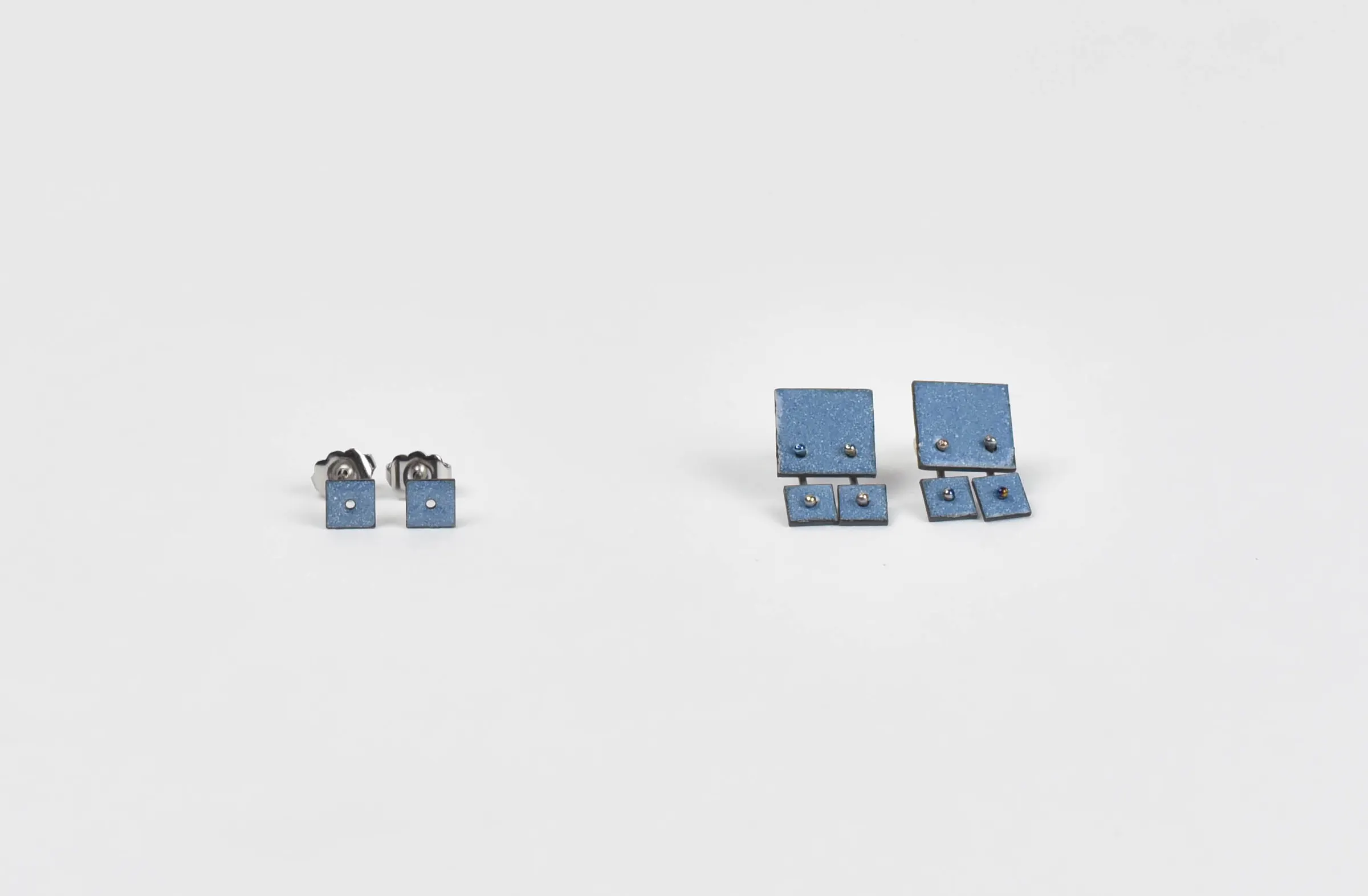 resist - single pixel - earrings — image 2 of 2