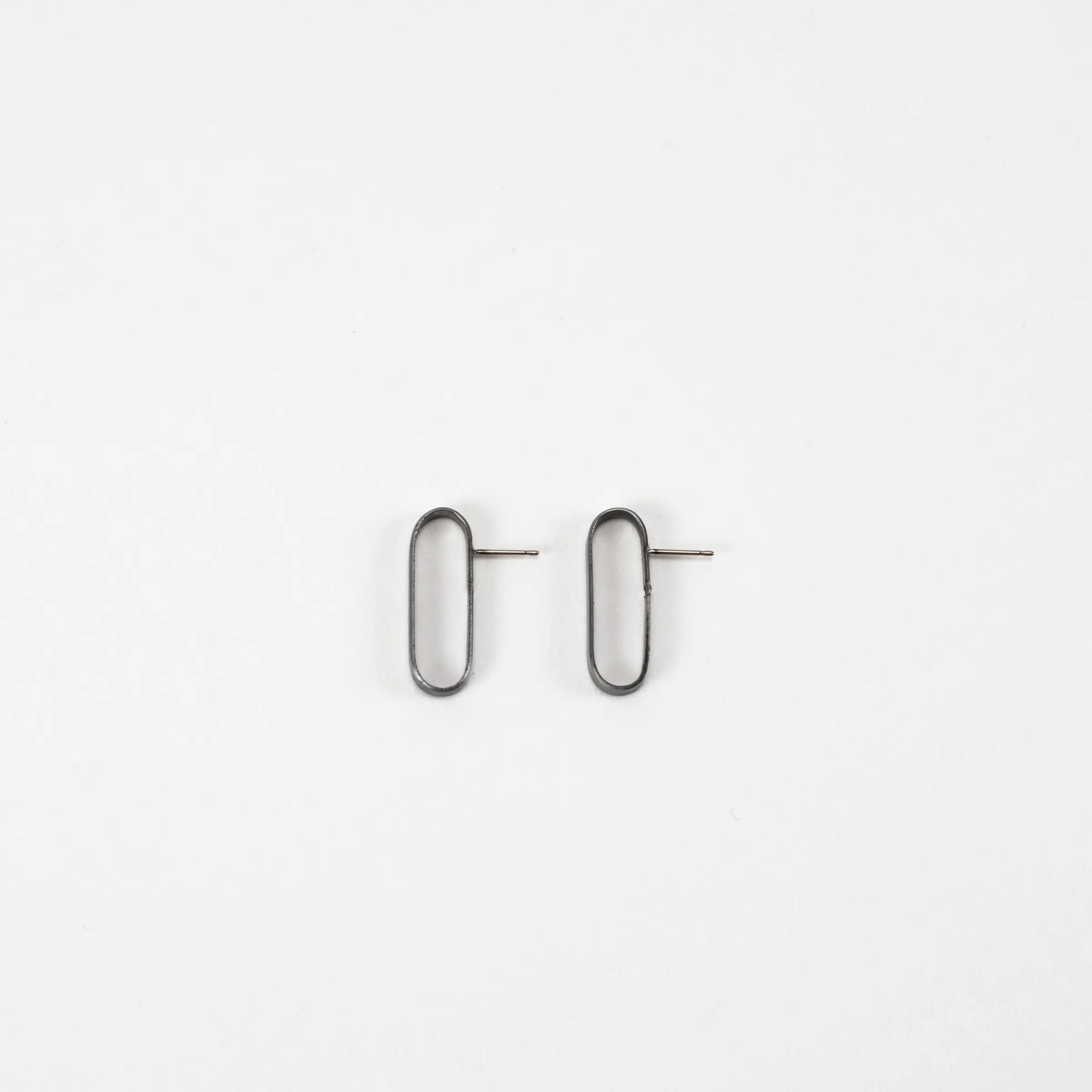 Sweeper Blade Single Link Earrings - Flat Front — image 2 of 8