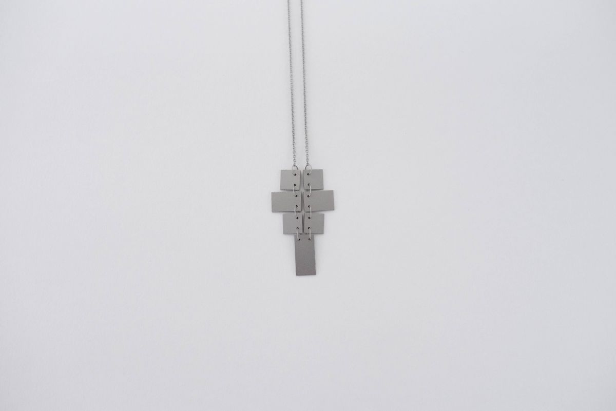 body/politic Matte Hinged Pendant - large — image 2 of 2