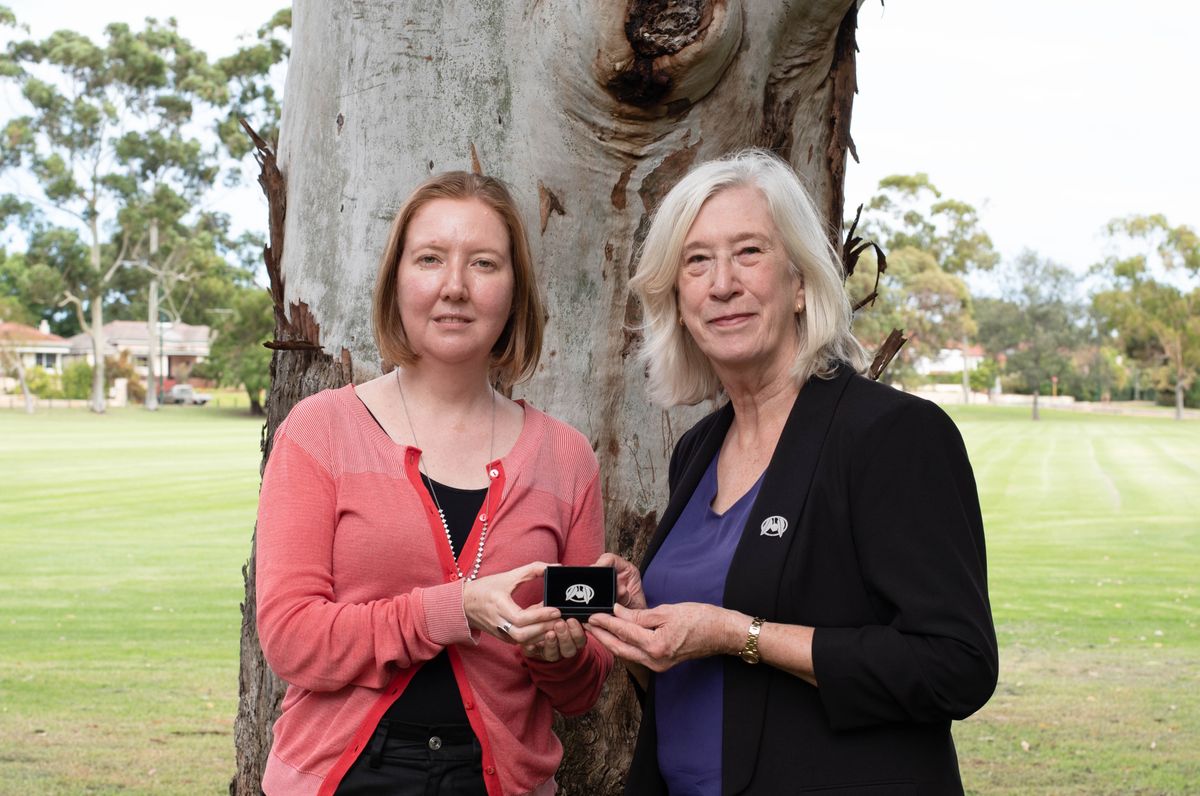 Edith Cowan 100 Years in Parliament Anniversary Pin — image 7 of 10