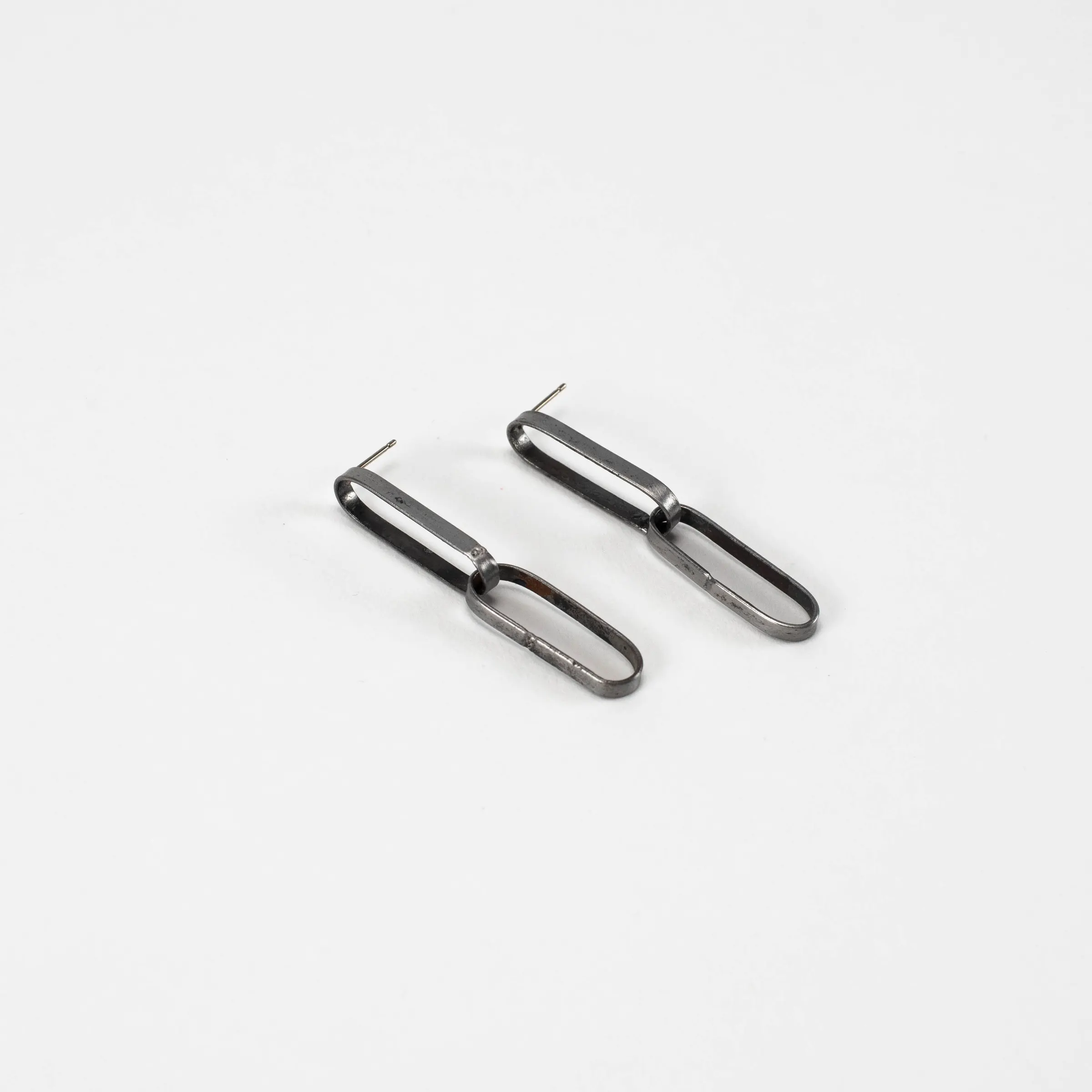 Sweeper Blade Single Drop Earrings