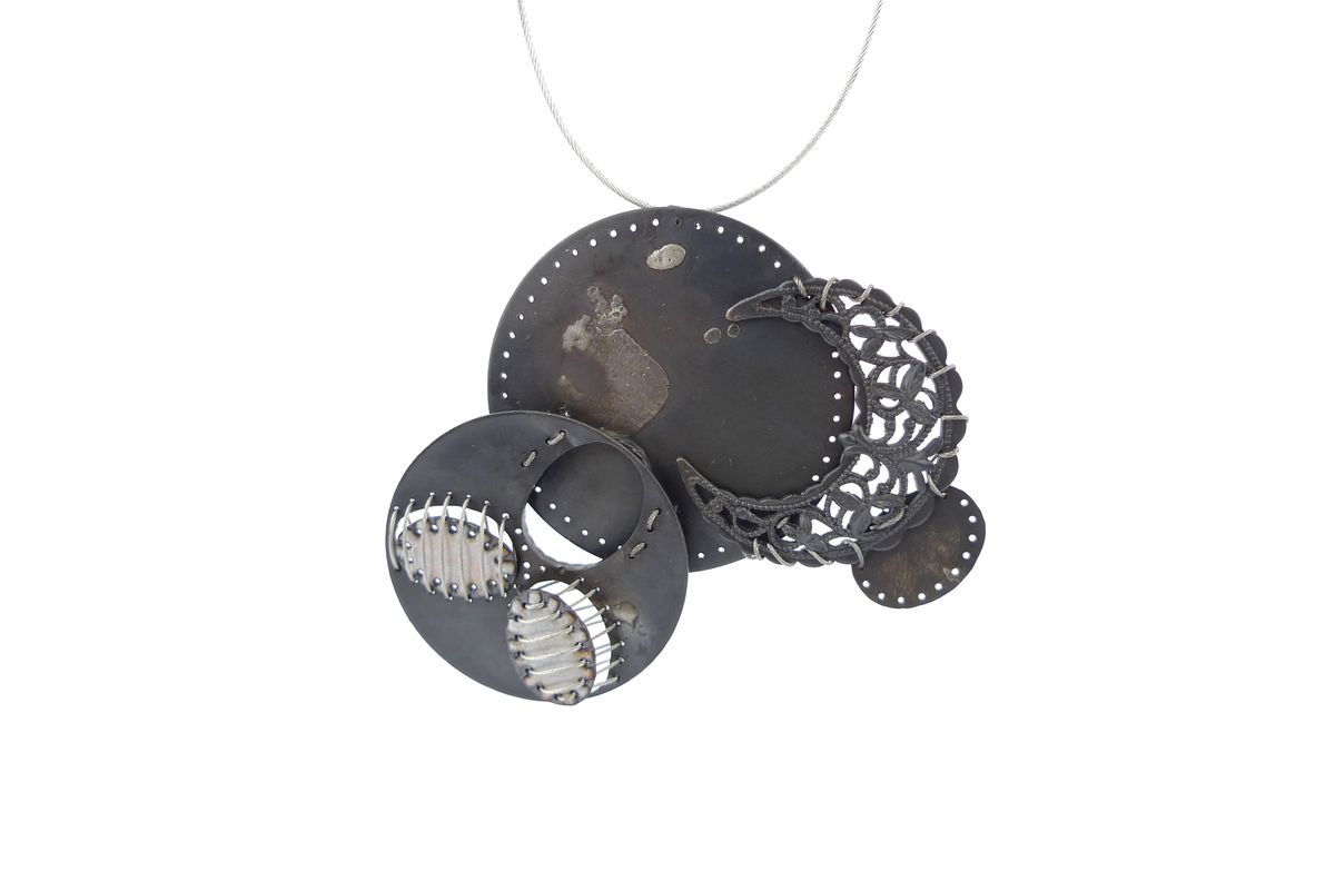 Copper Brooch Pendant — image 2 of 3