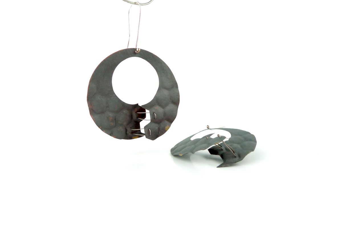 MJC 003 Steel Earrings — image 1 of 2