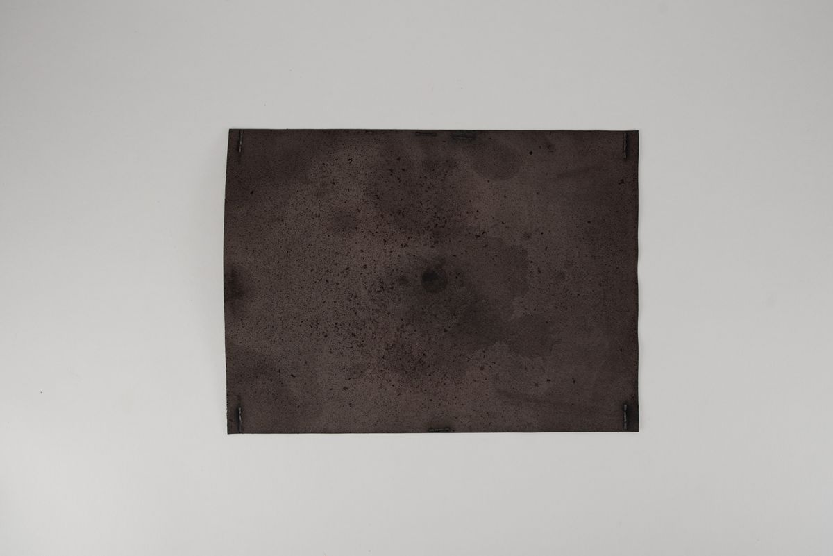 mild steel ring - monoprint