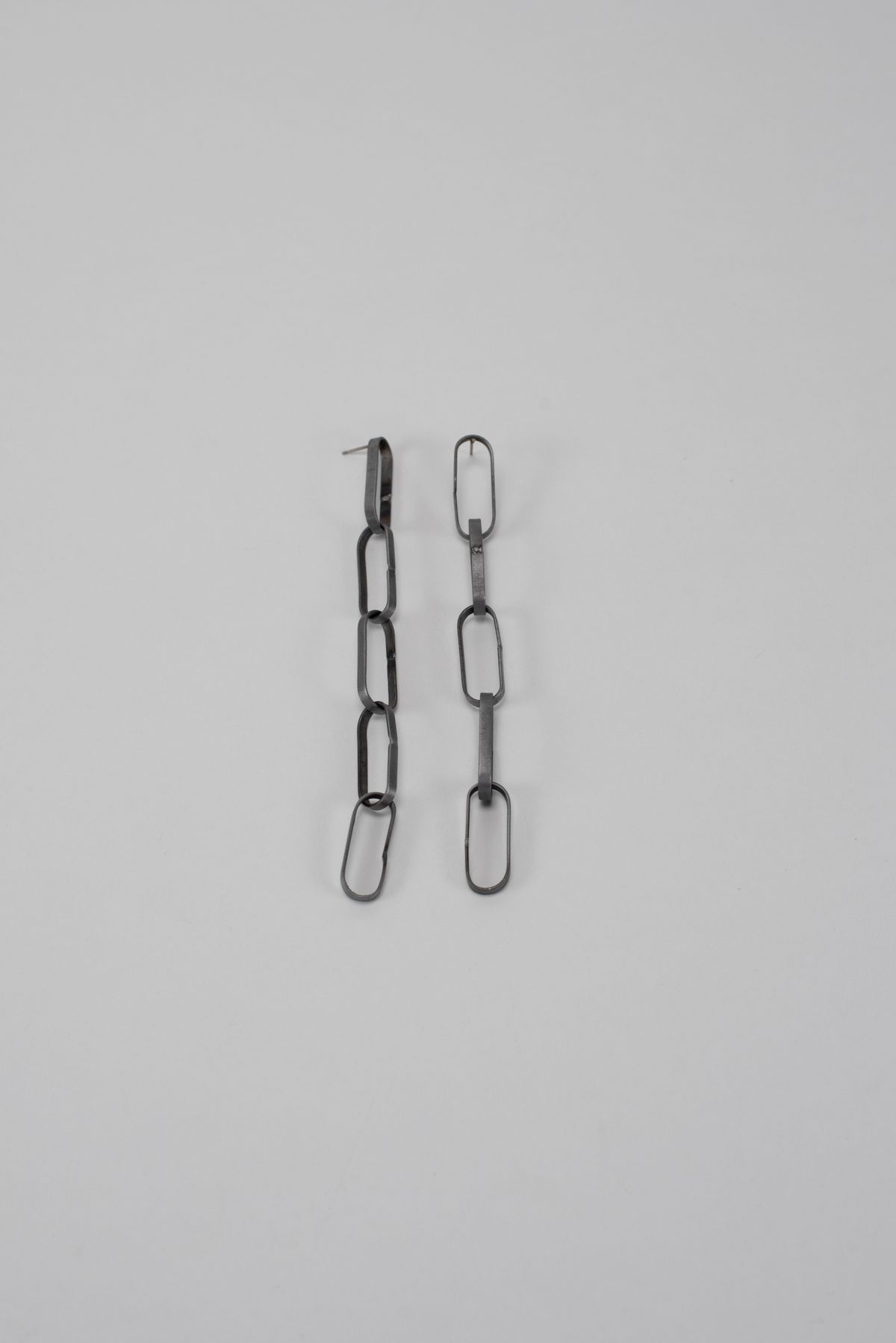 Sweeper Blade 5 link earrings — image 1 of 2