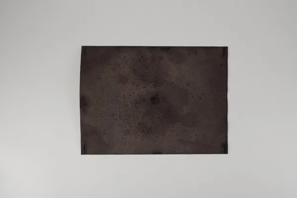 mild steel ring - monoprint